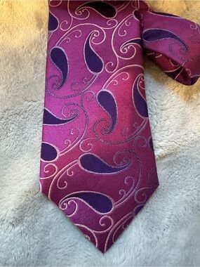 Ted Baker Mens Paisley Silk Tie Timeless Luxury Executive Wedding Boardroom Luxe